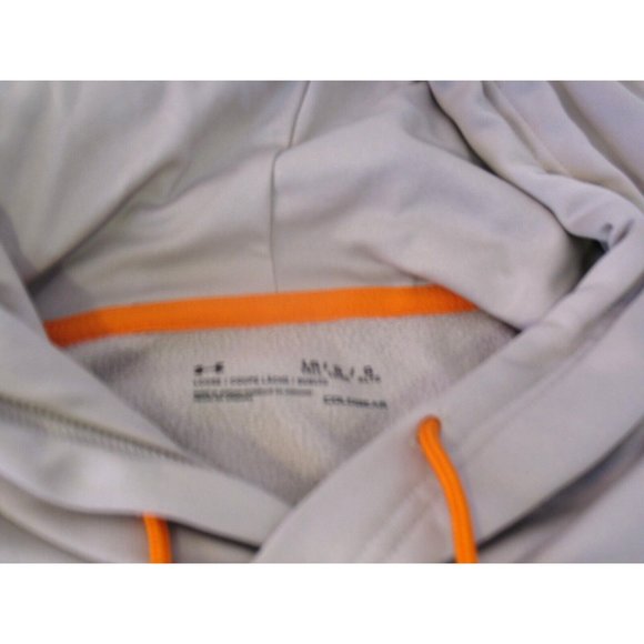 Underarmour Unisex Gray/Orange Sweatshirt Hoodie Large - Picture 12 of 12